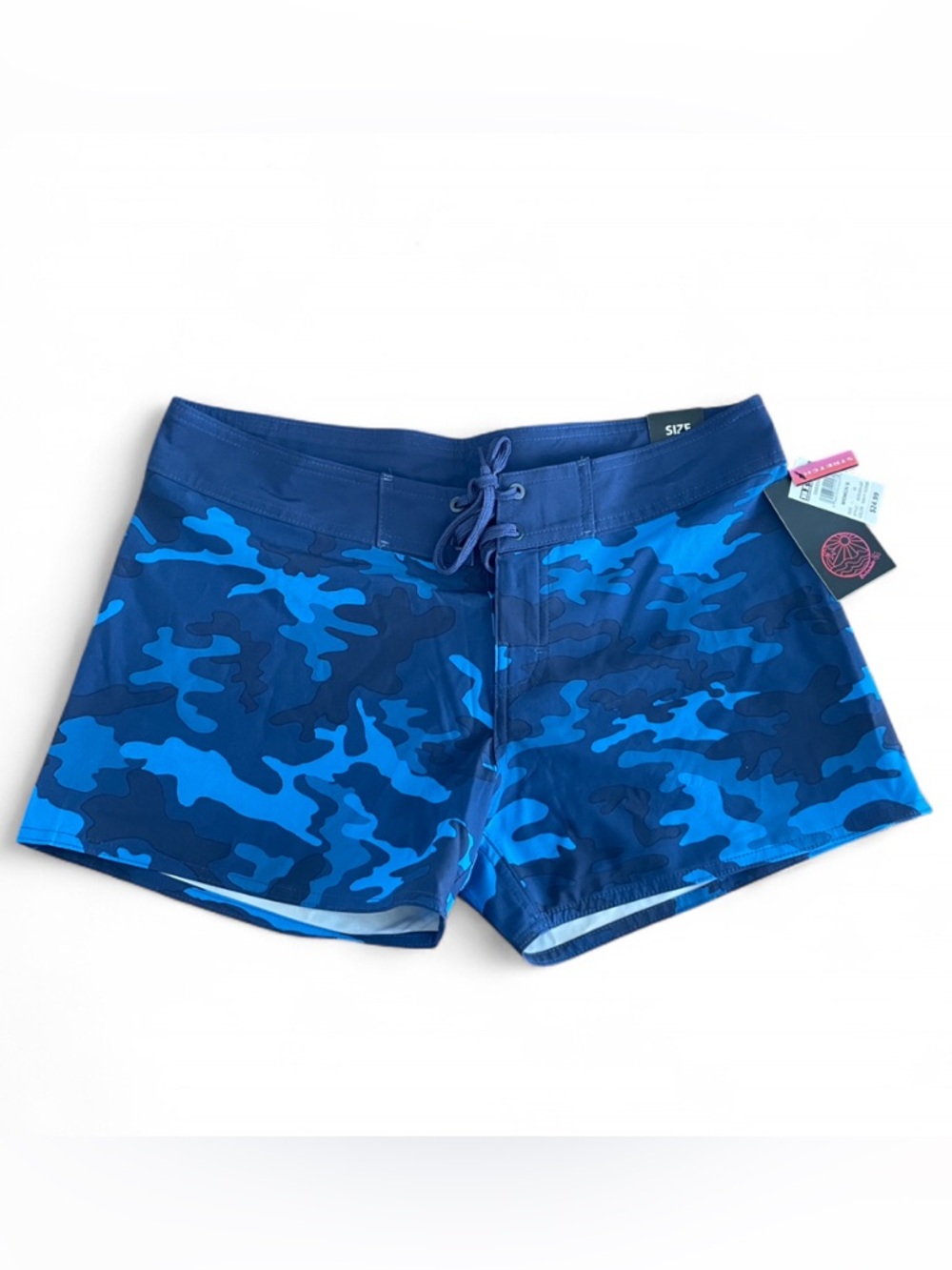 burnside Blue‎ Camo Men's Swim Trunks